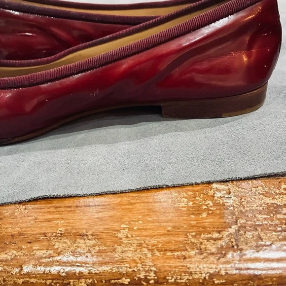 CHANEL Women's Deep Red Loafers - Picture 9 of 12